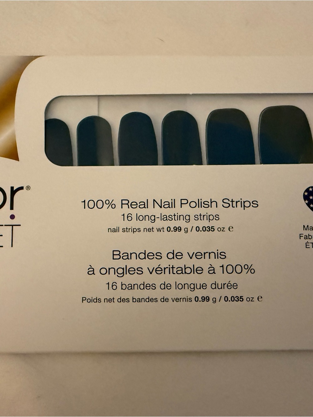 Color Street Nail Polish Strips - Deep Diving